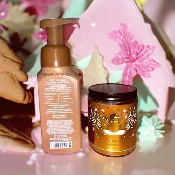 Bath & Body Works Gingerbread Soap & Candle🤎🕯️ - Picture 2 of 2